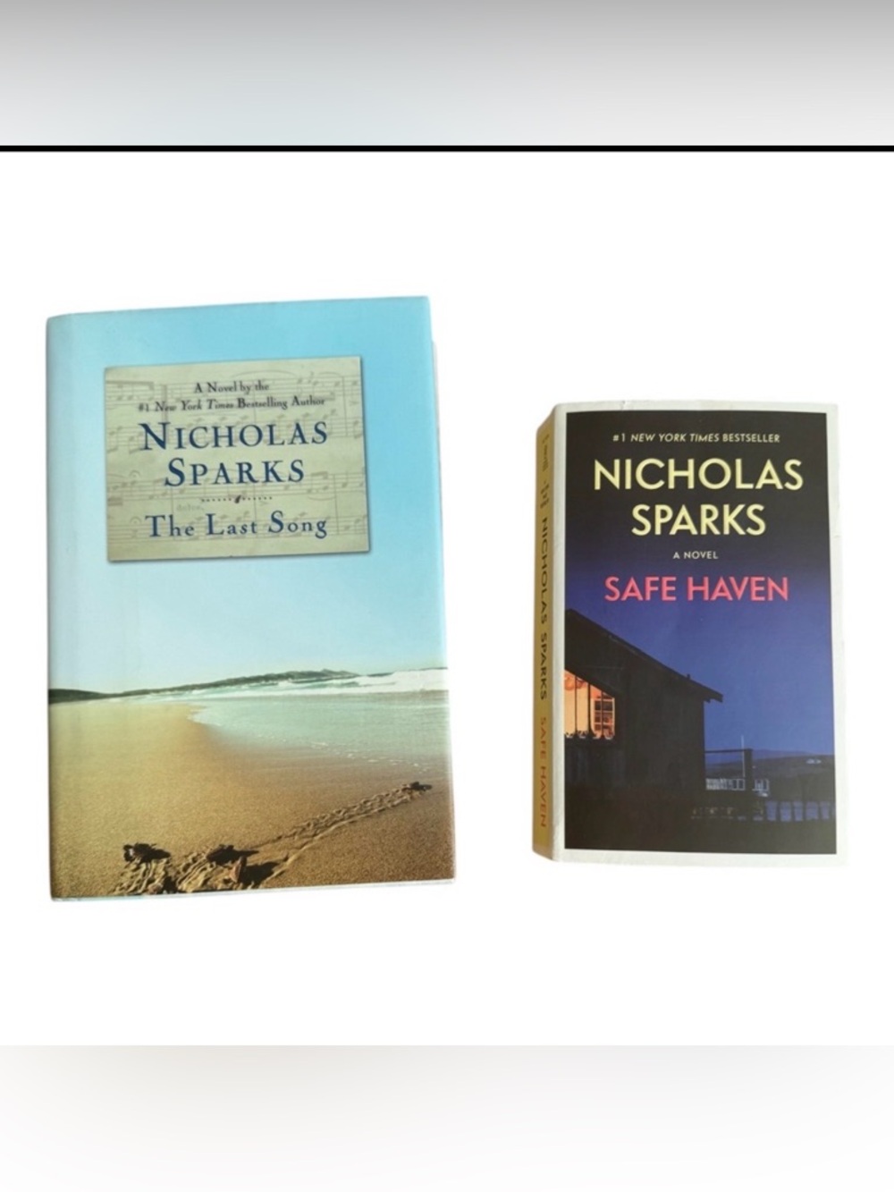 Nicholas Sparks Book Bundle | Safe Haven & The Last Song | Paperback Set